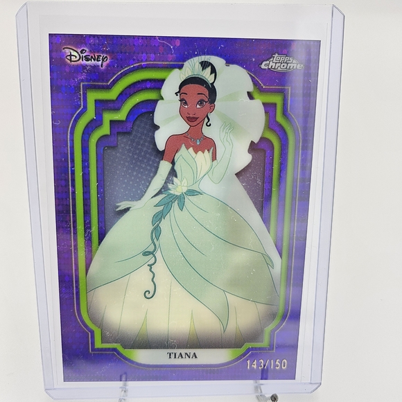 Disney Tiana Trading Card Topps Chrome - Picture 1 of 2